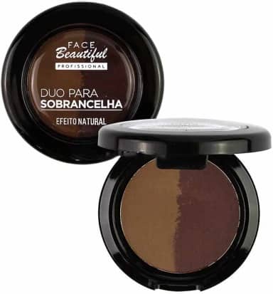 Duo Sombras Para Sobrancelha Face Beautiful Profissional