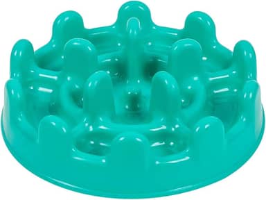 Pet Games Comedouro Lento Funcional Mini Pet Fit Verde Agua Para Cães