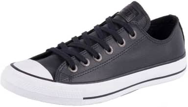Tênis Converse All Star Chuck Taylor European OX Preto Branco CT04480002