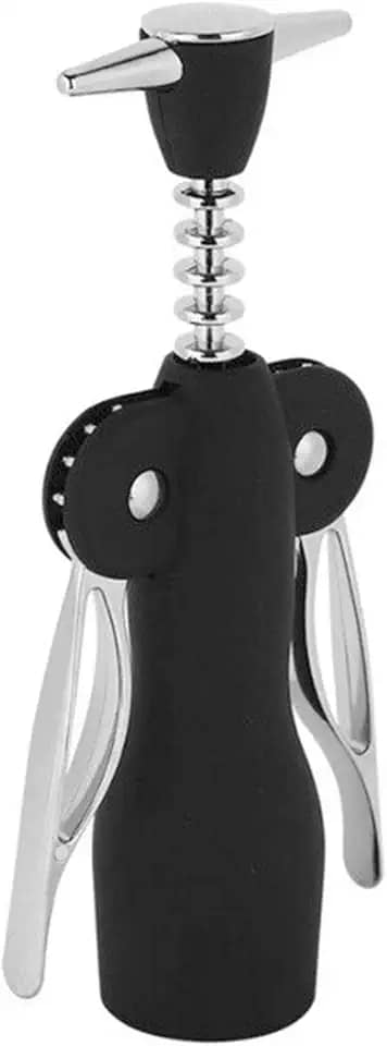 Saca Rolhas Em Aço Emborrachado