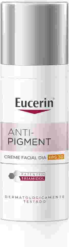 EUCERIN Creme Facial Antimanchas Dia FPS30 50ml, Anti-Pigment, Clareador, Thiamidol, Diurno