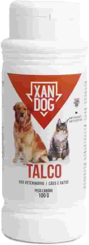 Talco Antipulgas e Antisséptico Xandog Centagro 100g