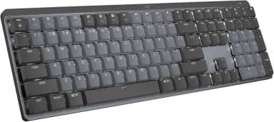 Teclado Mecânico sem fio Logitech MX Mechanical com Teclas Retroiluminadas Tactile Quiet, Conexão USB ou Bluetooth Easy-Switch para até 3 dispositivos e Bateria Recarregável