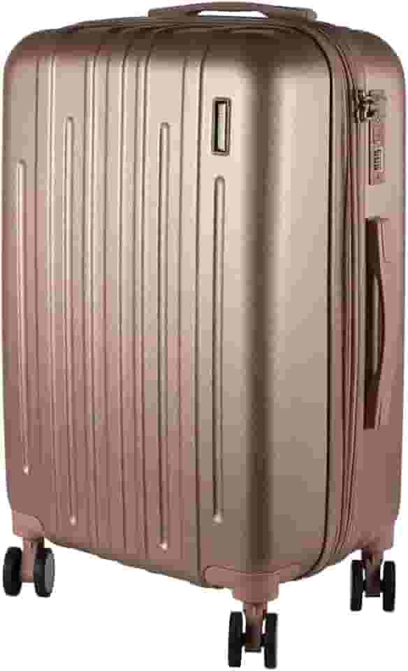 Mala Média 23Kg em ABS Com 4 Rodas 360 - AeroMalas Londres (Rose)