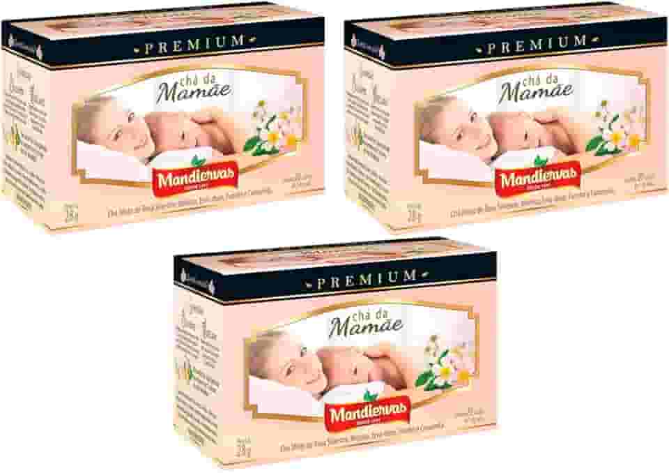 Kit Chá da Mamãe Misto Premium 60 Sachês Mandiervas