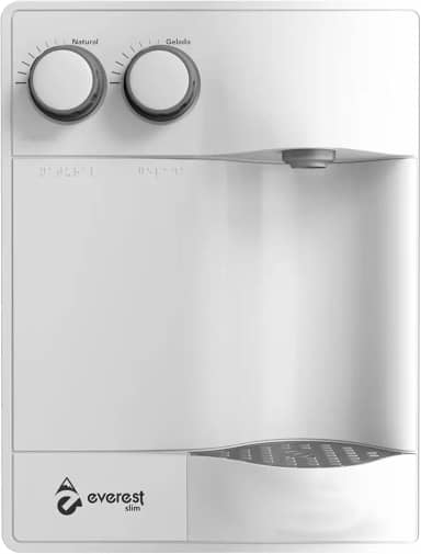 Purificador de Água Refrigerado por Compressor Everest Slim Branco