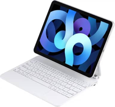 Mobee Capa com Teclado Mágico para iPad 10ª Geração 10,9 polegadas (2022) e iPad 11ª (A16, 2025), Capa com Teclado Magnético Painel Multi-Touch, Retroiluminado, Leve