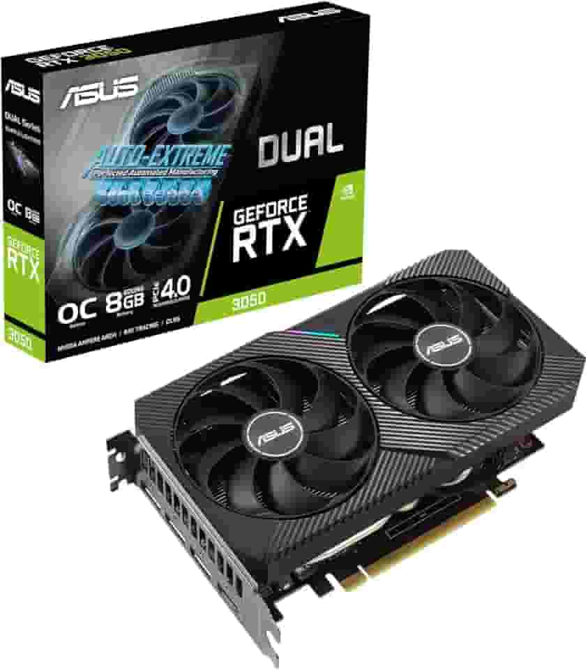 Placa de Vídeo Asus DUAL-RTX3050-O8G 90YV0HH0-M0NA00