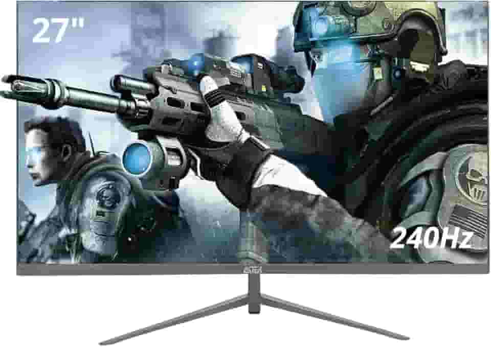 Monitor Gamer Full HD 27" LED 240Hz 1ms (1920x1080) Suporte Base VESA e Conexões HD.MI, Display Port
