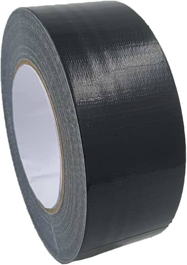 Fita Adesiva Multiuso Silver Tape Preta, 48mm x 50m - Tack Tape