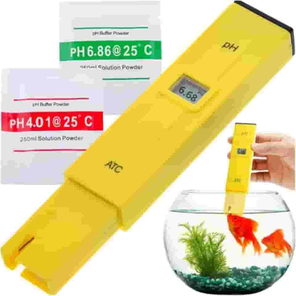 Aparelho Medidor de PH Visor Digital Piscina Cloro Líquidos