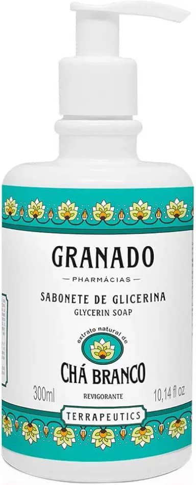 Granado Sabonete Líquido Terrapeutics, Chá Branco, 300ml