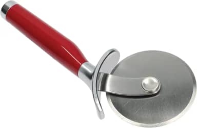 KitchenAid Roda de pizza, cortador e fatiador de pizza de aço inoxidável – Empire Red