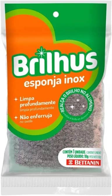 Brilhus - Esponja de Inox, Bettanin