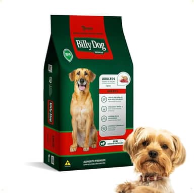 Ração Premium Billy Dog Select 15 kg - Para Cães Adultos