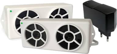 Repelente Eletrônico Espanta Pombos Ultrassônico 02 Emissores REP02 MEGT