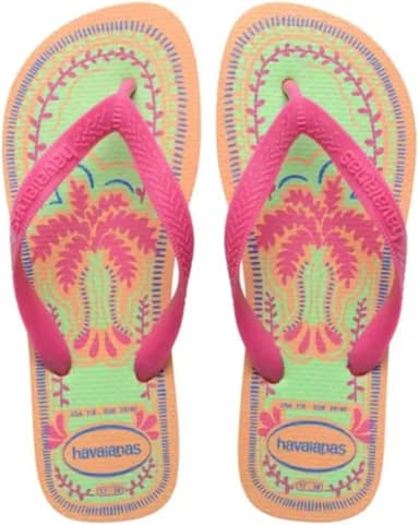 Chinelo Feminino Summer Vibes Estampa de Coqueiro