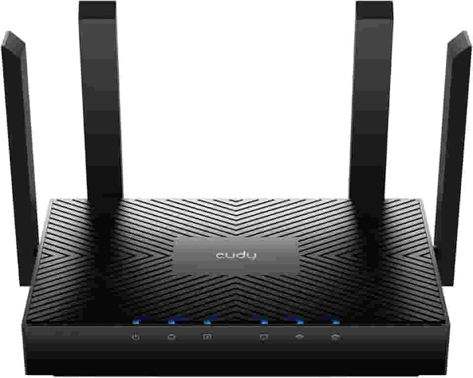 Roteador Cudy WR3000 Preto Mesh AX3000 Gigabit WiFi 6
