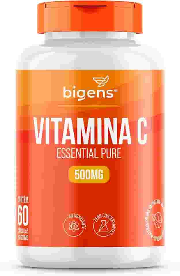 Vitamina C Essential Pure 500mg, 60 Cápsulas, Biogens