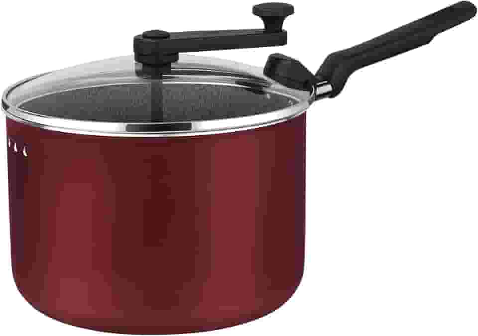 Tramontina PIPOQUEIRA 20CM 3,5L LORETO VERMELHO - ALUMINIO COM REVESTIMENTO ANTIADERENTE