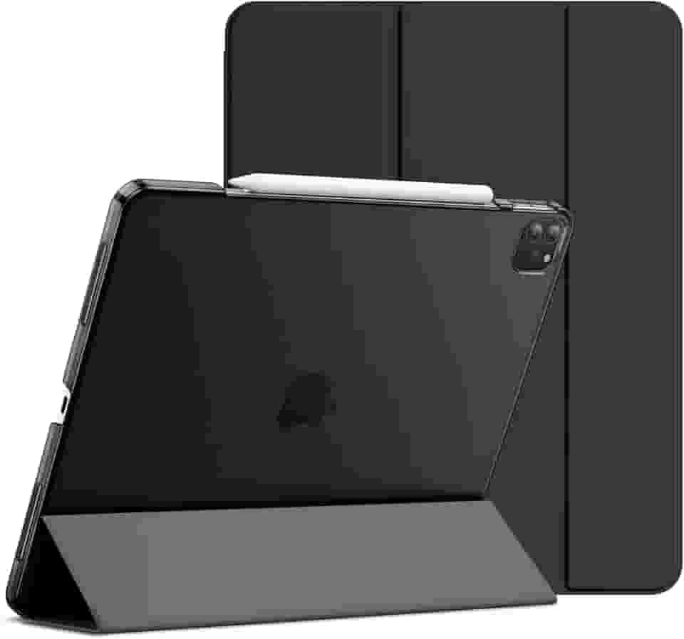 JETech Capa para iPad Pro 12,9 Polegadas (Modelo 2020/2018, 4ª/3ª Geração), Compatível com Pencil, Capa Auto Wake/Sleep (Preto)