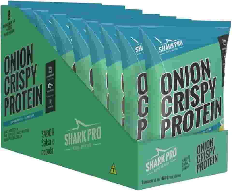 SALGADINHO PROTEICO CEBOLA 50G - DISPLAY C/8