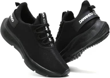 Tênis Masculino Academia Corrida Treino Esportivo Caminhada Confortável e Leve Branco