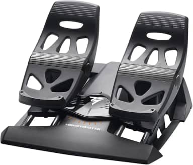Thrustmaster Pedais TFRP Rudder para PS4 e PC - USB - 2 Botões - 2.55 kg - 31.4 x 34.9 x 20.6 cm - Garantia de 3 meses