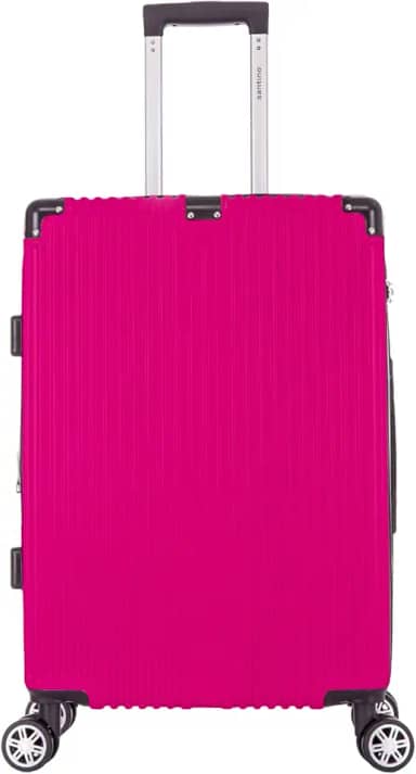 Mala de Viagem Dublin Rígida 360° Santino Preta G - AMZV204G (Pink)