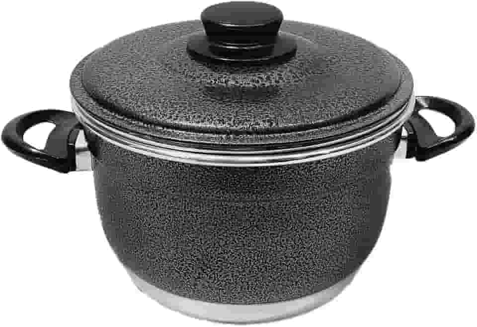 Panela Banho Maria Craqueada Cozimento A Vapor Forma Pudim