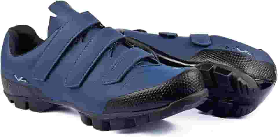 Sapatilha Bike Ciclismo MTB Avva Extreme 03 velcros (Azul) cor:azul;tamanho:43BR