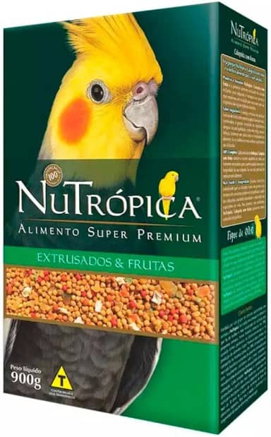 Ração NUTROPICA para Calopsita Sabor Frutas - 900g