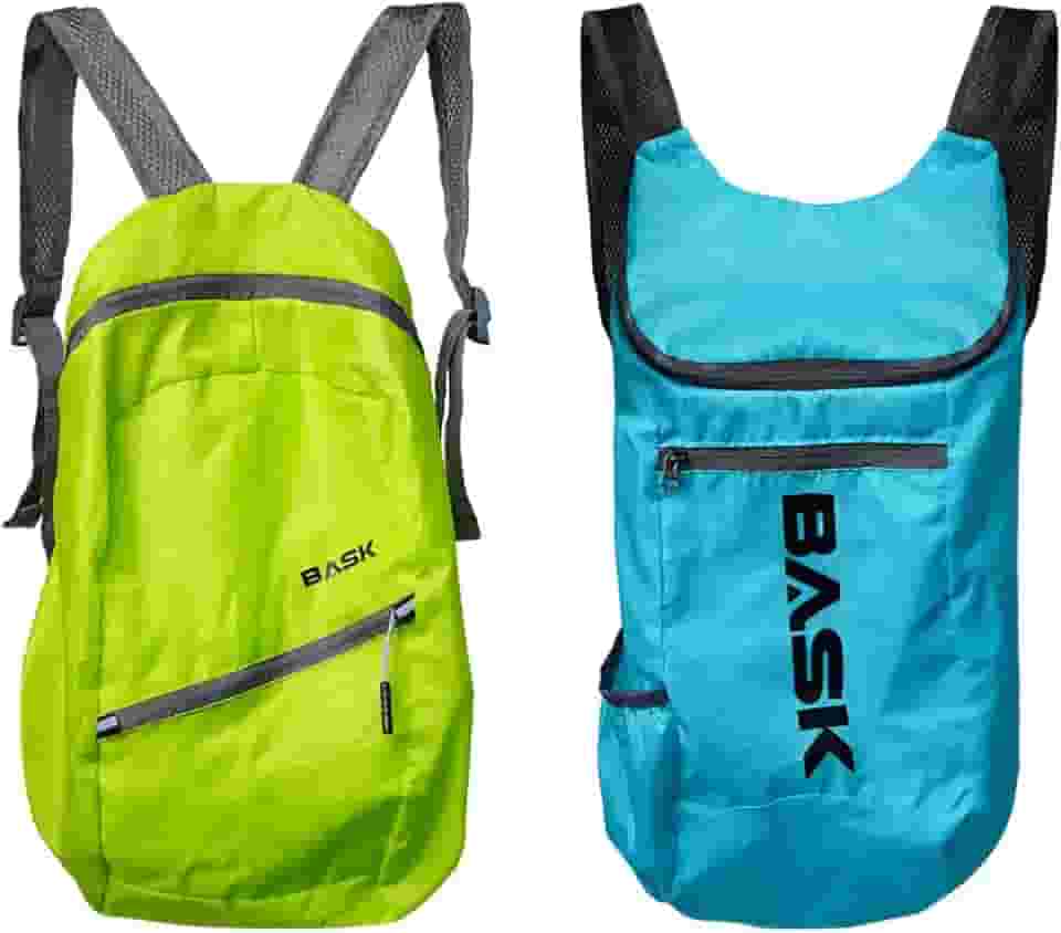 Mochila Dobrável Ultralight 22L – Apenas 80g, Super Compacta, Portátil para Viagem, Academia, Camping, Trilhas e Uso Diário