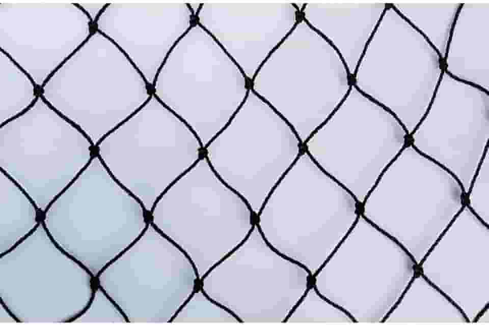 Kit Completo Rede Tela De Proteção Para Sacadas Janelas Gatos Crianças a partir de 2m²(2,00x1,00,Preta)