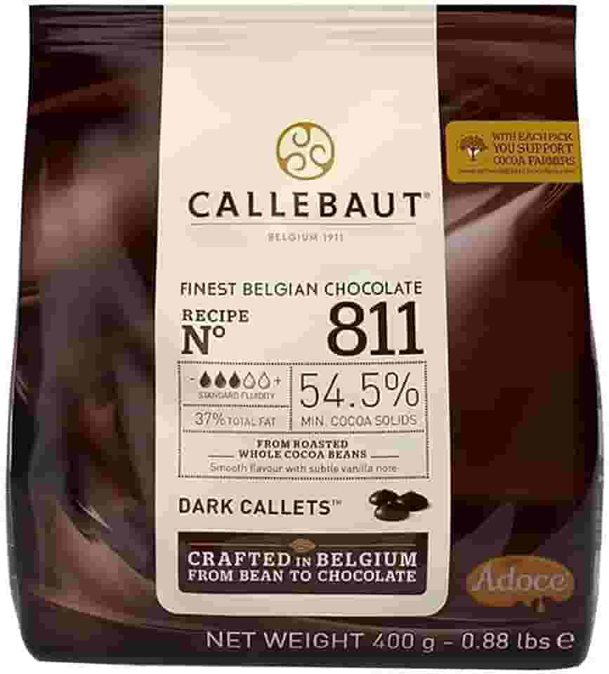 Gotas de Chocolate Meio Amargo 54,5% Cacau 811 400g - Callebaut