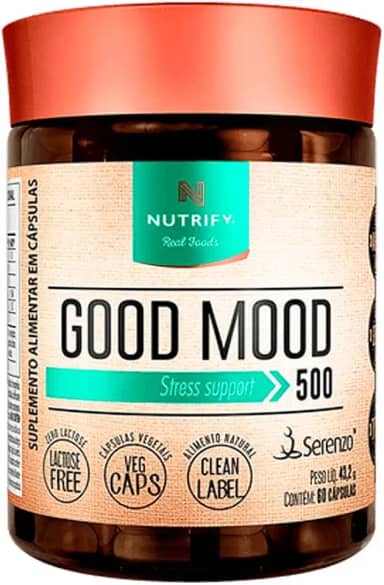 GOOD MOOD L-TRIPTOFANO 60 CÁPSULAS NUTRIFY