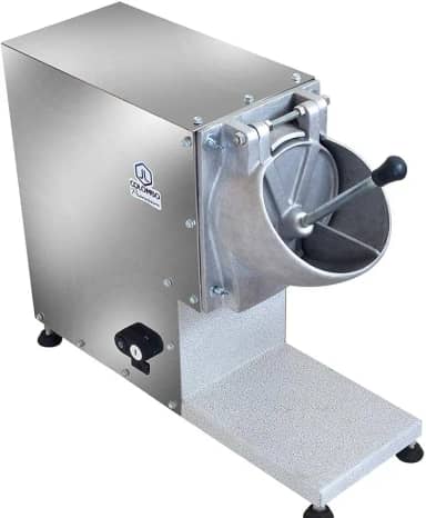 JL Colombo Ralador de Coco e Queijo Industrial Bivolt Prata Aço inoxidável