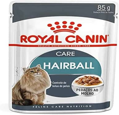 Royal Canin Sachê Feline Hairball Care Eliminação de Pelos Ingeridos para Gatos, 85g