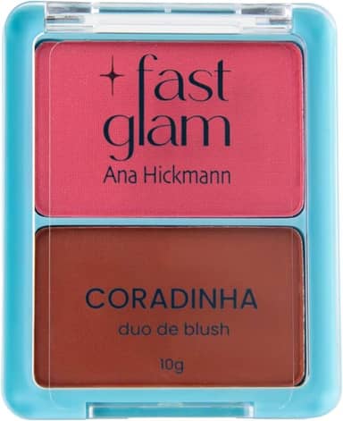 Coradinha Duo de Blush – Rosada com Duas Tonalidades Combináveis para Blush Natural ou Intenso
