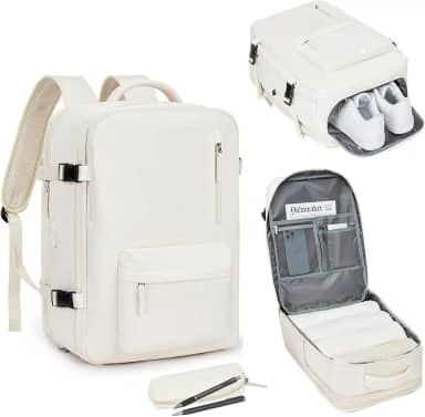 Mochila de viagem grande, bagagem de mão, mochila impermeável para fazer trilha e esportes ao ar livre, mochila escolar