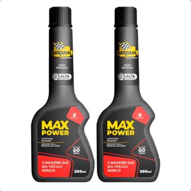 Kit 2 Aditivos Combustível Max Power 200ml ADITIVO MAX POWER
