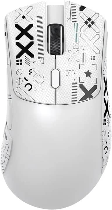 Mouse ATTACK SHARK R1 59g SUPERLIGHT, sensor para jogos PixArt PAW3311, mouse para jogos sem fio/com fio BT/2.4G, 6 DPIs ajustáveis até 18.000, bateria de 65 horas