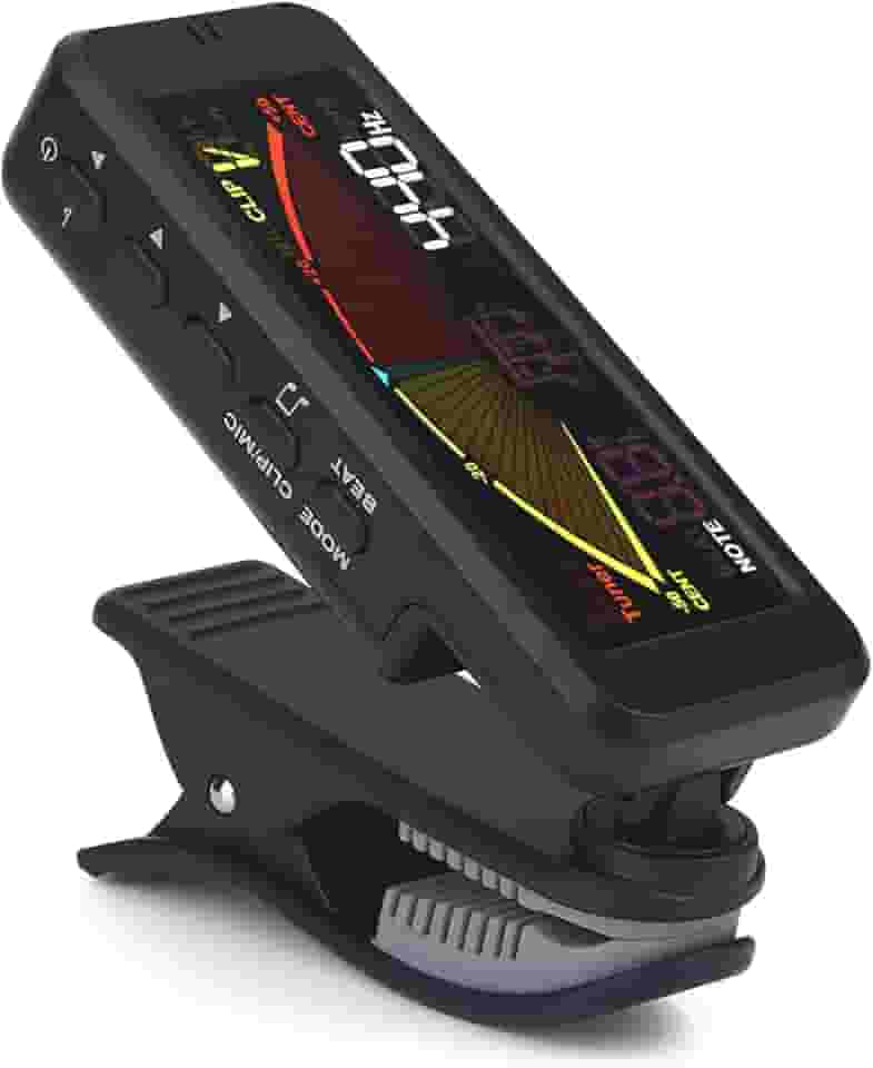 Afinador, Metrônomo e Gerador de Tons, Afinador Digital Flanger FMT-209 Com Montagem de Clipe para Guitarra Cromática Baixo Ukulele Violino