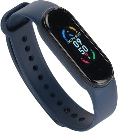 Pulseira Inteligente Com Contador de Passos, Monitor de Frequência Cardíaca, Monitor de Sono, Mensagem de Aplicativo IP67 à Prova D'água, Rastreamento de Atividades o Dia Todo,