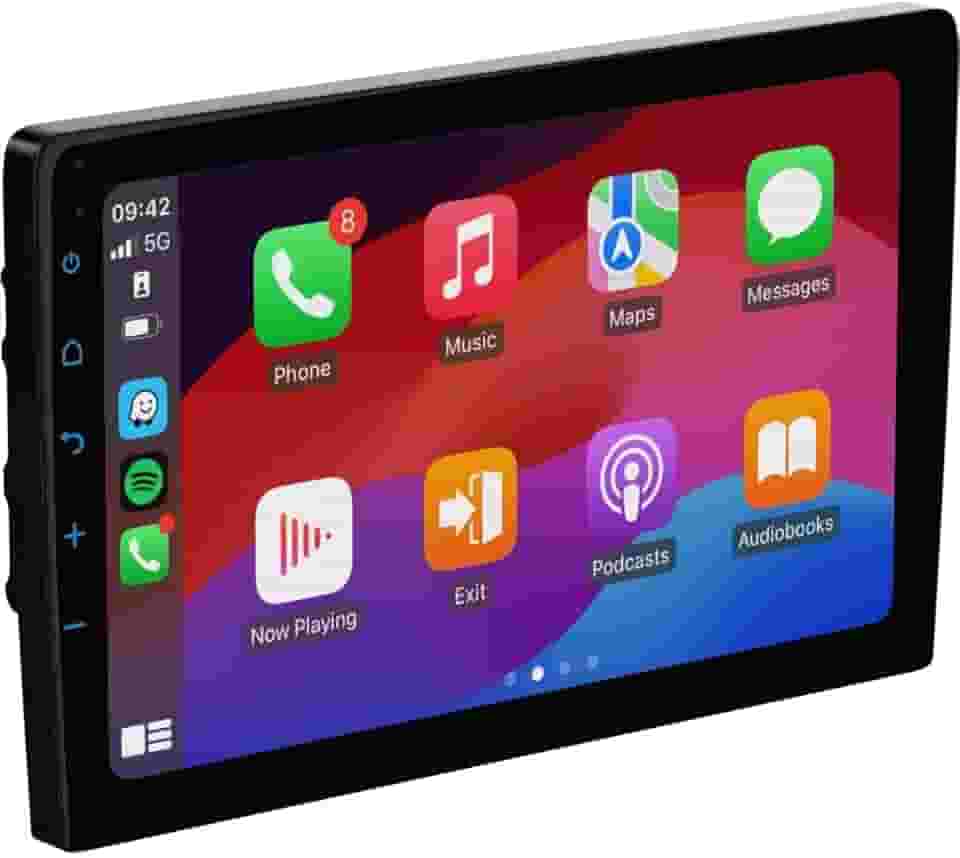 Multimídia Android 2GB 32GB 9pol Universal CarPlay Android Auto Espelhamento