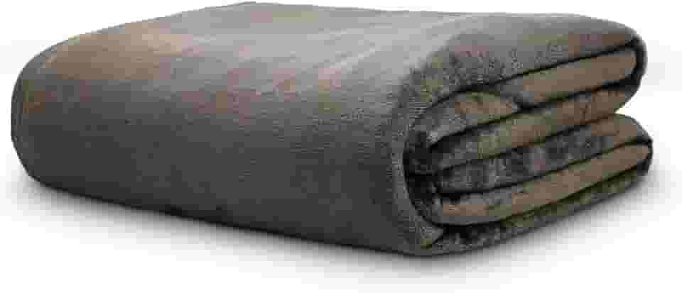 Cobertor Solteiro Neo Velour 300g 150x220cm Marrom Camesa