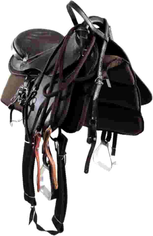 Sela Australiana De Arco Marrom Inox Luxo 16 Polegadas + Acessórios