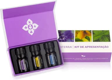 Kit Apresentação c/ 3un - Óleo Essencial Lavanda Lemon Peppermint - 5ml