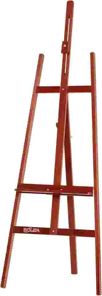 Cavalete de Pintura Luxo, 1,80m, Mad. Pinus Mogno - Souza & Cia (Ref: 4104)