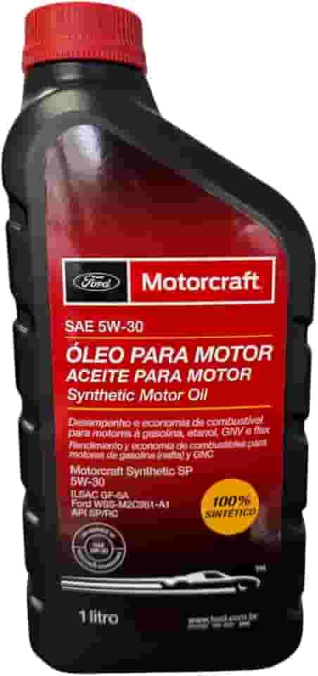 Óleo De Motor 5w30 Motorcraft Ford Api SL A5/B5 Sintético 1Lt